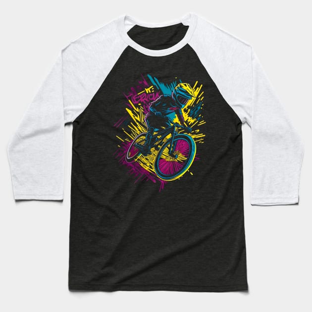 BMX BIKE LOVER Baseball T-Shirt by T-shirt US